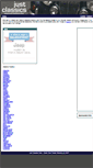 Mobile Screenshot of just-classics.com